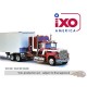 Ford LTL-9000 1978 - Noir, rouge et blanc (camion de brochure de vente) - IXO Models - 1:64 - U64TR014