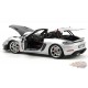Porsche 718 Spyder RS Pack Weissach 2023 GT - Argent métallisé - Norev 1-18 - 187270 - Passion Diecast