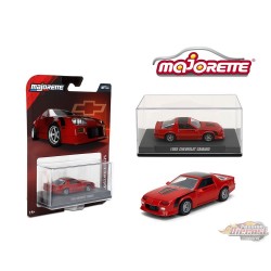 Collector Series Wave 2 2025 - 1985 Chevrolet Camaro - Red - Majorette 1:64 - 8505001010 -  Passion Diecast 
