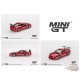 Toyota Supra (A80) Top Secret GT-300 Top Secret - Red Chrome - Mini GT - 1:64 - MGT01132 Passion Diecast