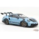 Porsche 911 GT3 RS Weissach Package 2022 bleu clair - Norev 1:18 - 187367 - Passion Diecast