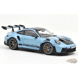 Porsche 911 GT3 RS Weissach Package 2022 light blue - Norev - 1:18 - 187367 - Passion Diecast