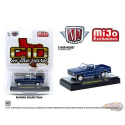 1977 Chevrolet Cheyenne 10 - Blue - C10s In The Park - MiJo Exclusives - M2 Machine - 1:64 - 31500-MJS87