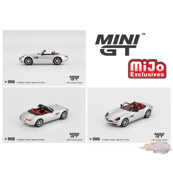 BMW Z8 - Silver - Mini GT - 1:64 - MGT00998 Passion Diecast