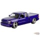 Chevy Silverado Extended Cab 2006 Custom - Metallic Blue - Motormax 1/25 - 79039 BL Passion Diecast