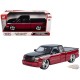 Chevy Silverado Extended Cab 2006 Custom - Red with Black Two-Tone - Motormax 1/25 - 79039 RDBK Passion Diecast