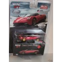 CHASE CAR Pagani Huayra Roadster rouge USA Exclusive -  MINI GT 1:64  Mijo Exclusive - MGT00050GR