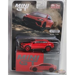 CHASE CAR Lamborghini Urus Performante Rosso Mars - Mini GT - 1:64 - MGT00657GR Passion Diecast