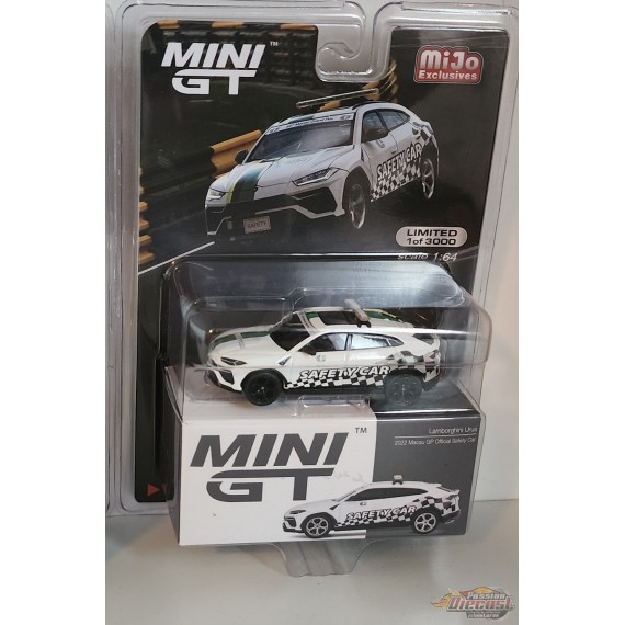 CHASE CAR Lamborghini Urus 2022 Voiture de sécurité officielle du GP de Macao - Mini GT - 1:64 - MGT00591GR Passion Diecast
