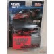 CHASE CAR Lamborghini Aventador SVJ Roadster Rosso Efestos - Mini GT - 1:64 - MGT00506GR Passion Diecast