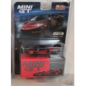 CHASE CAR Lamborghini Aventador SVJ Roadster Rosso Efestos - Mini GT - 1:64 - MGT00506GR