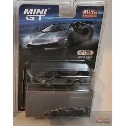 CHASE CAR Mini GT - 1:64 - Lamborghini Aventador SVJ Roadster Griglo Telesto - Mini GT - 1:64  - MGT00425GR Passion Diecast