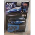 CHASE CAR Lamborghini Huracán EVO Blue Eleos -  MINI GT 1:64 - MGT00229GR