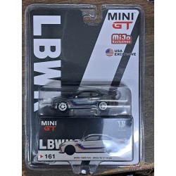 CHASE CAR LB Works BMW M4 Blanche   -  MINI GT 1:64 - Mijo Exclusive - MGT00161GR - Passion Diecast 