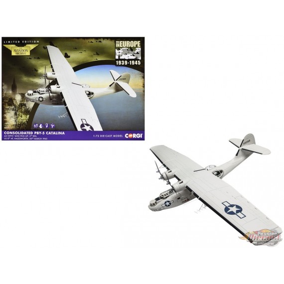 Canadian-Vickers OA-10A Catalina 'Miss Pick Up'  Halesworth, Angleterre, 1945 / Corgi 1:72  AA36113