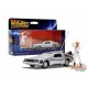 Back to the Future - DeLorean and Doc Brown Figure - Corgi - 1/36 - CC05503