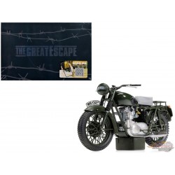 The Great Escape - Triumph TR6 Trophy - Weathered - Corgi - 1/12 - CC08501 Passion Diecast