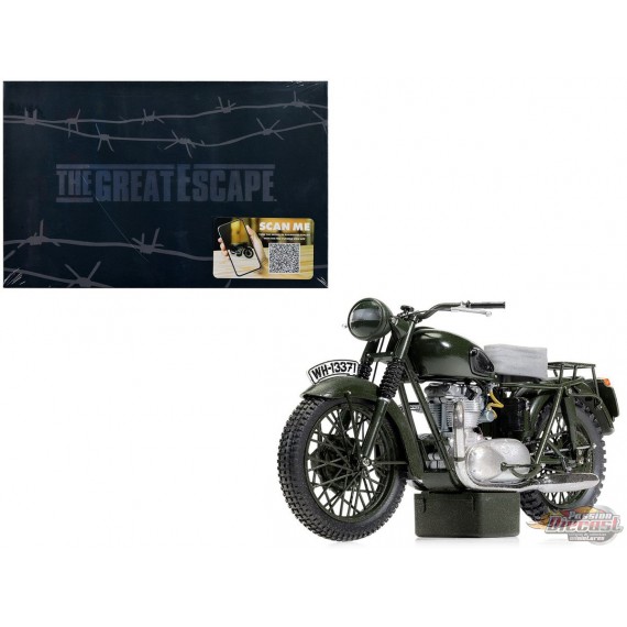 The Great Escape - Triumph TR6 Trophy - Weathered - Corgi - 1/12 - CC08501 Passion Diecast
