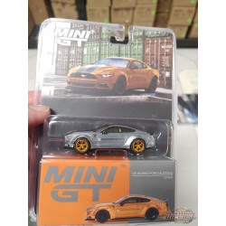 CHASE CAR LB-WORKS FORD MUSTANG LB Gold - Mini GT - 1:64 - MGT00847GT