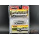 CHASE CAR Saab 900 Turbo Convertible with Trading Cards - Yellow - Tarmac Works - 1/64 - T64G-067-YEGR