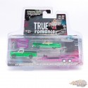 (Green Machine) 1974 Cadillac Eldorado &1972 Chevrolet C30 - Hollywood Hitch & Tow Series 13 - Greenlight - 1-64 - 31180 CGR