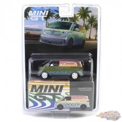 CHASE CAR Volkswagen ID. Buzz Prototype Rainbow - Mini GT - 1:64 - MGT00899GR Passion Diecast