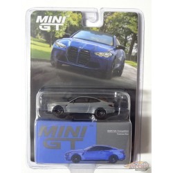 CHASE CAR BMW M4 Competition (G82) Bleu Portimao - Mini GT - 1:64 - MGT00845GR Passion Diecast