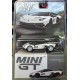 CHASE CAR Lamborghini Aventador SVJ 63 Bianco Asopo - Mini GT - 1:64 - MGT00842GR Passion Diecast