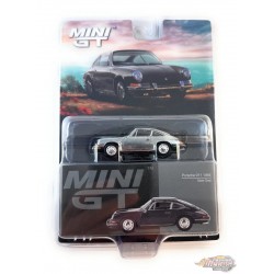 CHASE CAR Porsche 911 1964 Slate Grey - Mini GT - 1:64 - MGT00717GR Passion Diecast