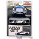 CHASE CAR Lamborghini Huracán Sterrato Bianco Asopo - Mini GT - 1:64 - MGT00763GR Passion Diecast