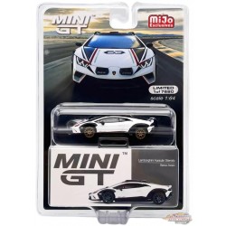 CHASE CAR Lamborghini Huracán Sterrato Bianco Asopo - Mini GT - 1:64 - MGT00763GR Passion Diecast
