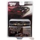 CHASE CAR Lamborghini Aventador SVJ 63 Roadster Nero Aldebaran - Mini GT - 1:64 - MGT00803GR Passion Diecast