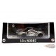 CHASE CAR LBWK Liberty Walk F488 Widebody Indonesia Exclusive - Noir mat avec carbone - CM Model - 1:64 - CM64-LB488-INAGT