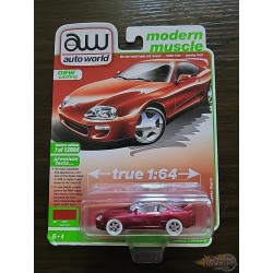 CHASE CAR 1994 Toyota Supra Super Rouge - Auto World 1/64 - AW64322GR