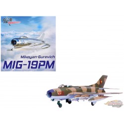 (Free shipping) Mikoyan-Gurevich MiG-19PM Farmer-E / East German Air Force, Red 335, Panzerkampf 1:72 14643PB
