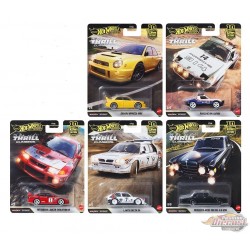 Hot Wheels Car Culture 1:64 - 10th Anniversary 2026 - Thrill Climbers - Release Q - Set Of 5 Cars - FPY86-961P-1