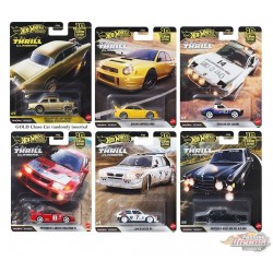 Hot Wheels 1:64 - Car Culture 10th Anniversary 2026 - Thrill Climbers - Release Q Set Of 10 Cars - FPY86-961P-1