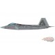 (Preorder) Lockheed F-22A Raptor / USAF 3rd WG, 90th FS, no. 09-4190, Elmendorf AFB, AK, 2017 / Hobby Master 1:72 HA2826