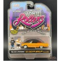 (Preorder) 1963 Chevrolet Impala SS Convertible w/ Big Los & Pistoman - Homie Rollerz 2025 Series 1 - 1/64 Greenlight - 204871 B