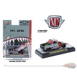 (Preorder) 1973 Chevrolet Cheyenne Super 10 PFC. HYDE Shark Face - M2 Machine - 1:64 - 31500-HS62
