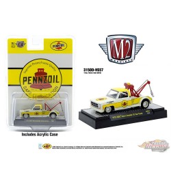 1975 GMC Sierra Grande 15 Dépanneuse Penzoil - Jaune - M2 Machine - 1:64 - 31500-HS57
