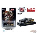 (Preorder) 1977 Chevrolet Cheyenne Super 30 Dia De Los Muertos 2025 - Noir & Or - M2 Machine - 1:64 - 31500-MJS90