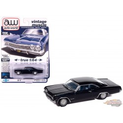 1965 Chevrolet Impala in Danube Blue - Auto World - 1/64 - AWSP193 A