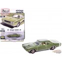 (Preorder) 1968 Dodge Coronet R/T Hardtop in Medium Green Poly - Auto World - 1/64 - AWSP194 A