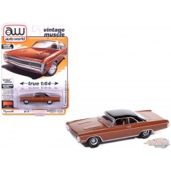 1970 Plymouth Sport Fury in Burnt Orange - Auto World - 1/64 - AWSP192 A