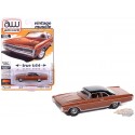 (Preorder) 1970 Plymouth Sport Fury in Burnt Orange - Auto World - 1/64 - AWSP192 A