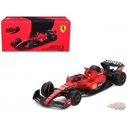 Ferrari SF23 No.55 C. Sainz 2023 Bahrain GP - BBR Models - 1:64 - BBRFER64015 Passion Diecast