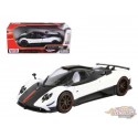 (Preorder) Pagani Zonda 5 Cinque White and Black - Motormax 1/18 - 79158 WHITE-BLACK