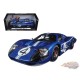 Ford GT MK IV No.4 Blue L. Ruby - D. Hulme 24 Hours of Le Mans (1967) - Shelby Collectibles - 1/18 - SC426