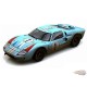 1966 Ford GT-40 MK II No.1 Light Blue Miles - Hulme Le Mans (Dirty Version) - Shelby Collectibles - 1/18 - SC405